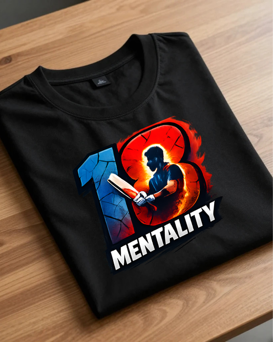 18 Mentality | Cricket Graphic classic T-Shirt | Gulliq